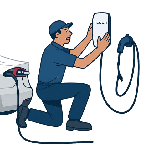 Tesla EV Charger Installation